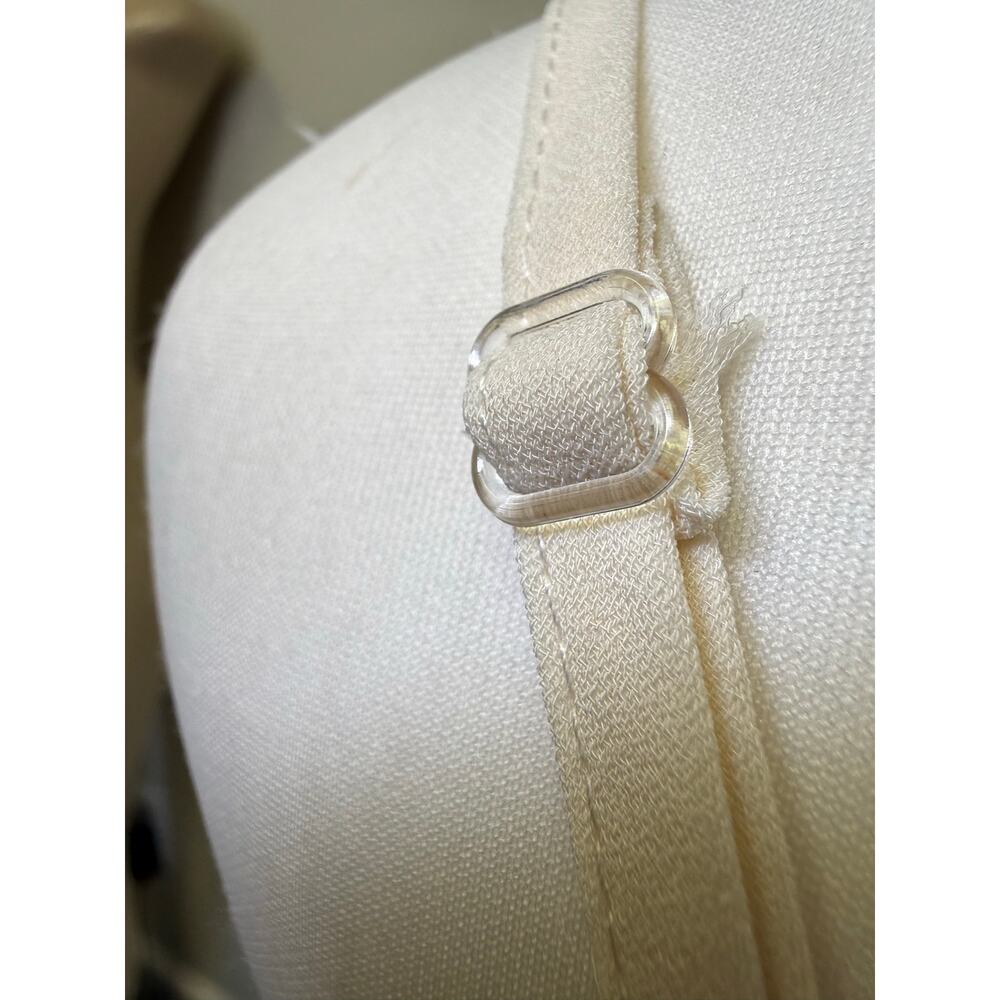 Bongo y2k cream and pink tank top womens xl - Picture 5 of 7